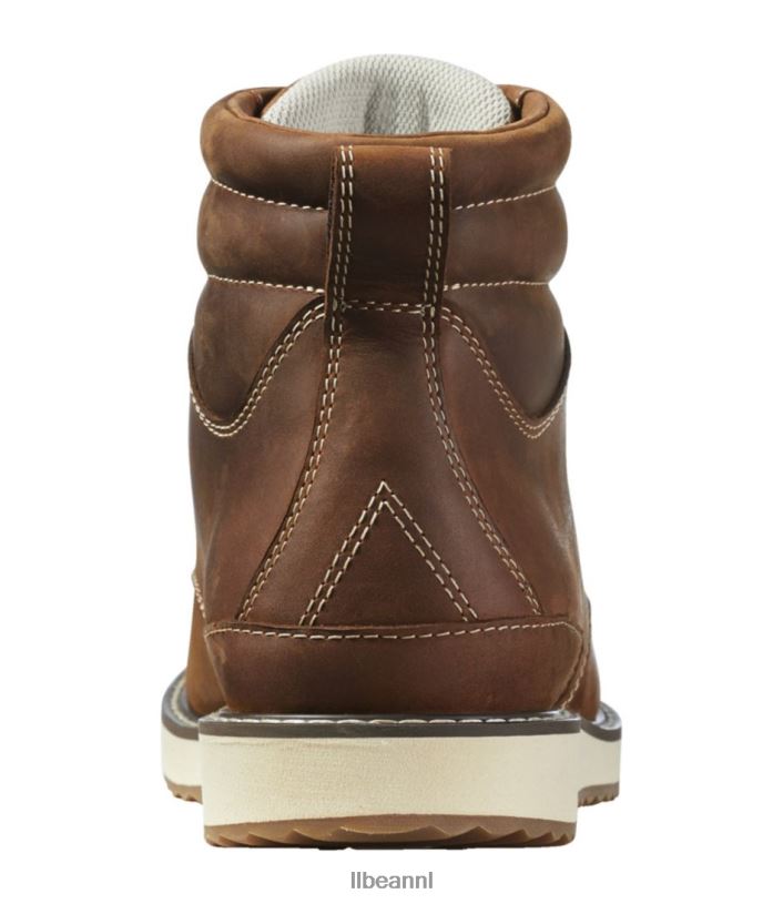 L.L.Bean Heren stonington laarzen donkere cacao schoenen VT0645197