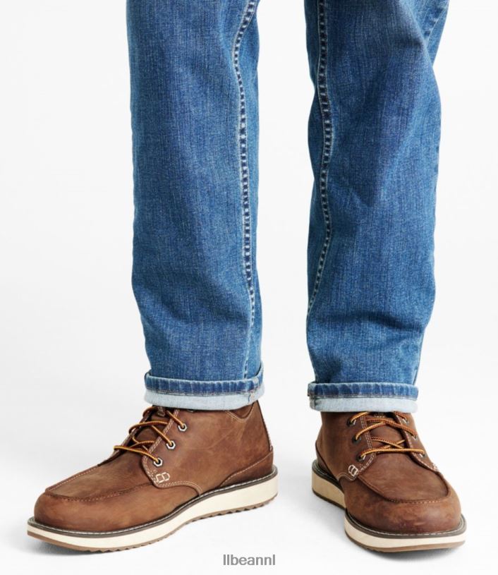 L.L.Bean Heren stonington laarzen donkere cacao schoenen VT0645197