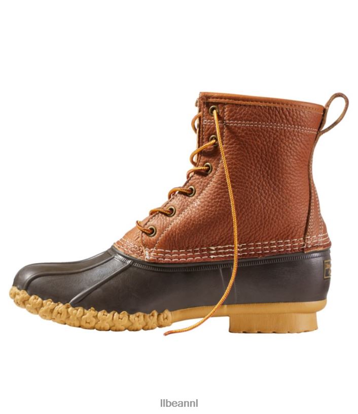 L.L.Bean Heren laarzen bruin/bruin/gom schoenen VT0641120