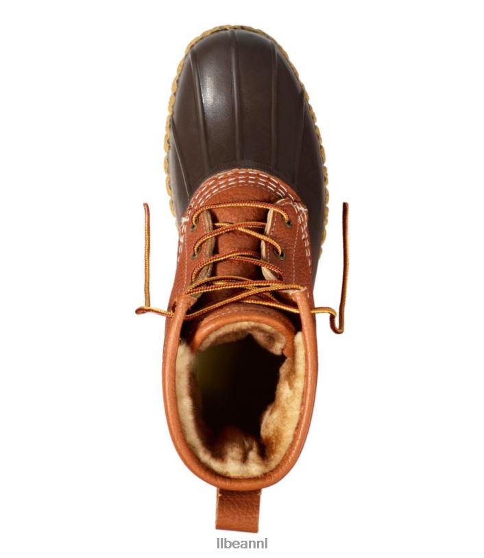 L.L.Bean Heren laarzen bruin/bruin/gom schoenen VT0641120