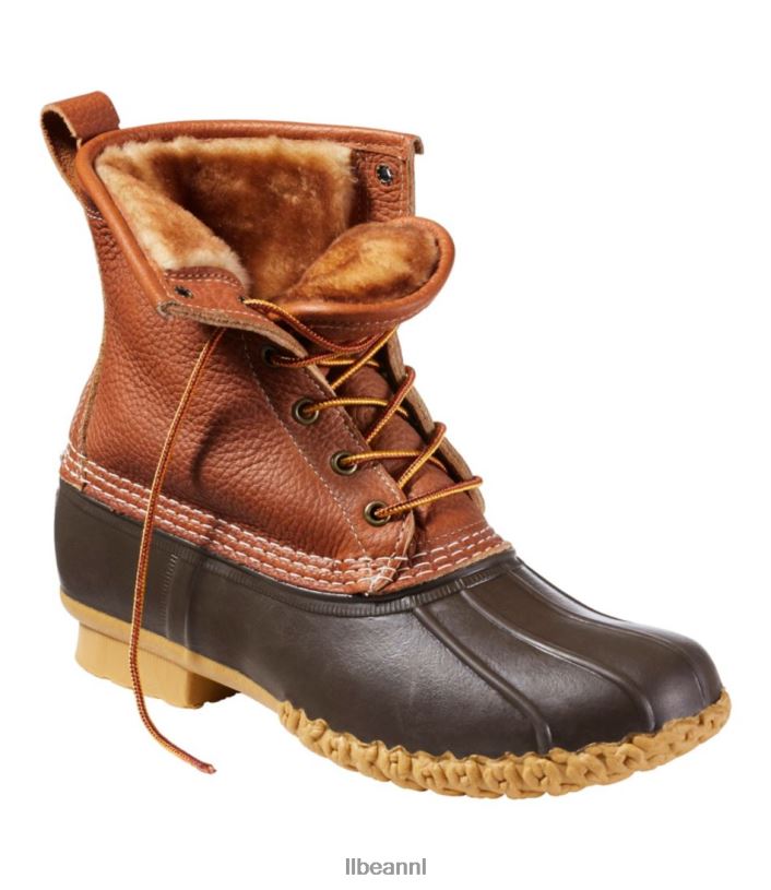 L.L.Bean Heren laarzen bruin/bruin/gom schoenen VT0641120