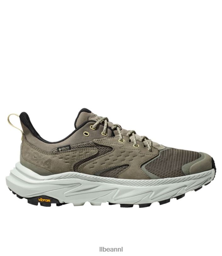 L.L.Bean Heren hoka anacapa 2 gore tex wandelschoenen olijfnevel/kwik schoenen VT0641063