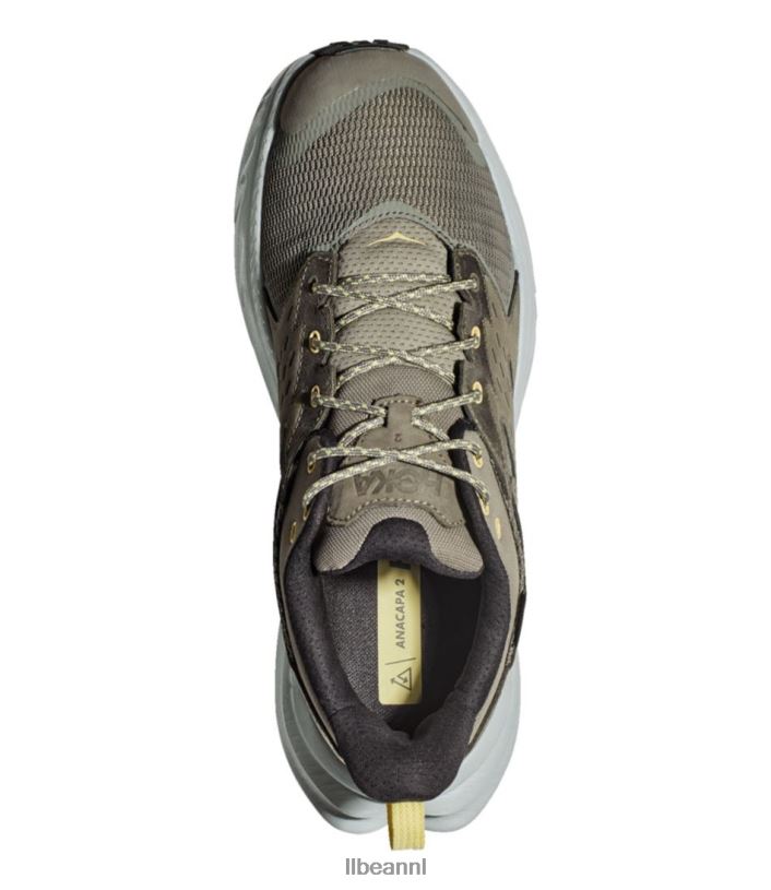 L.L.Bean Heren hoka anacapa 2 gore tex wandelschoenen olijfnevel/kwik schoenen VT0641063