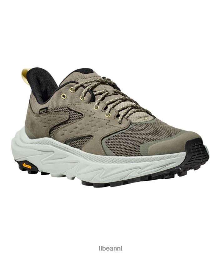 L.L.Bean Heren hoka anacapa 2 gore tex wandelschoenen olijfnevel/kwik schoenen VT0641063