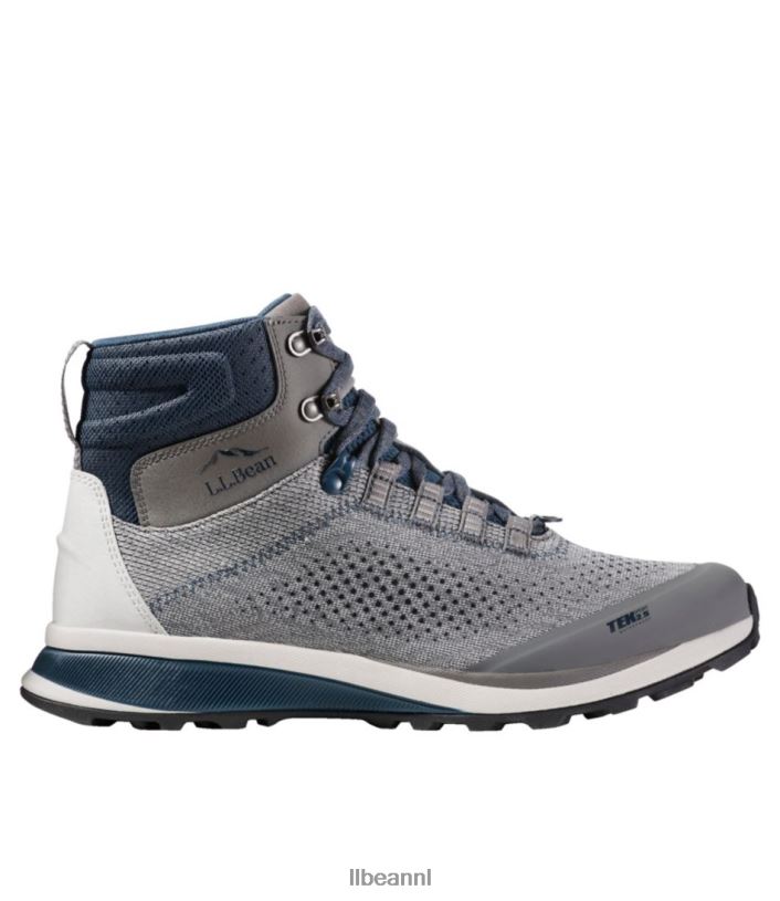 L.L.Bean Heren hoogte wandelschoenen tin/grafiet/diep admiraalblauw schoenen VT0641096
