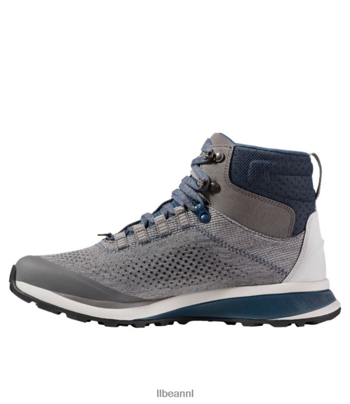 L.L.Bean Heren hoogte wandelschoenen tin/grafiet/diep admiraalblauw schoenen VT0641096