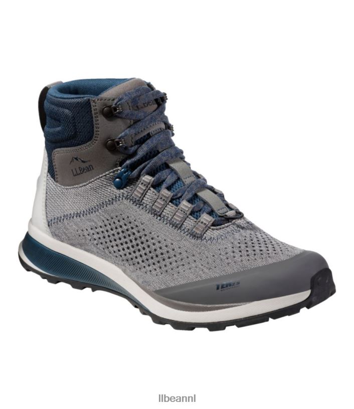 L.L.Bean Heren hoogte wandelschoenen tin/grafiet/diep admiraalblauw schoenen VT0641096