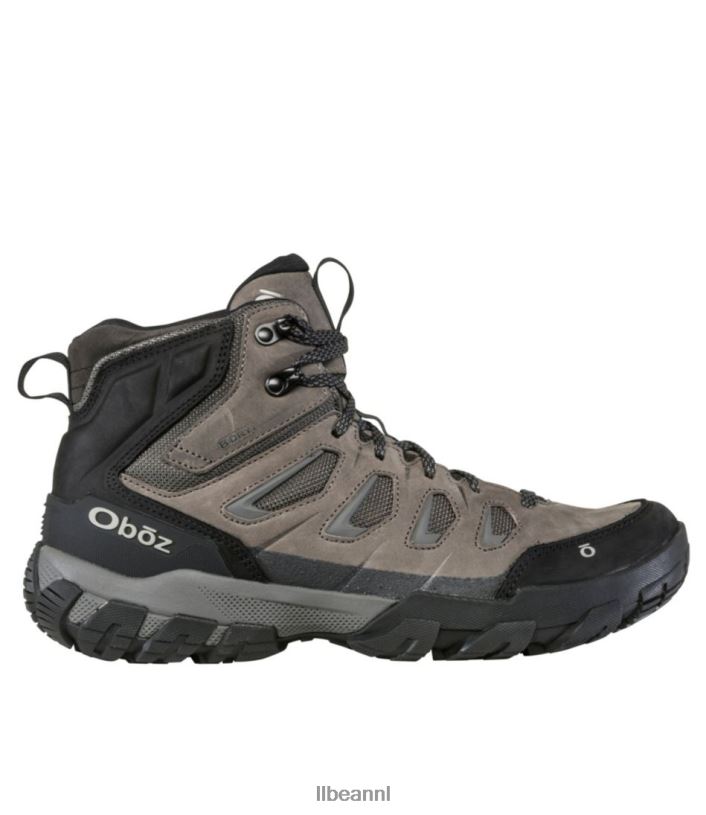 L.L.Bean Heren oboz zaagtand x b-dry wandelaars houtskool schoenen VT0641102