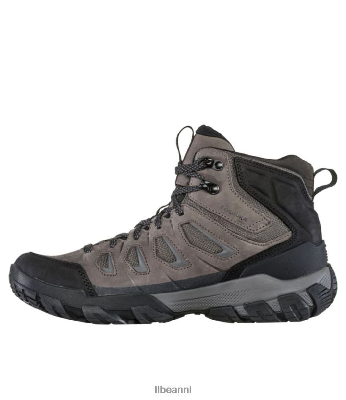 L.L.Bean Heren oboz zaagtand x b-dry wandelaars houtskool schoenen VT0641102