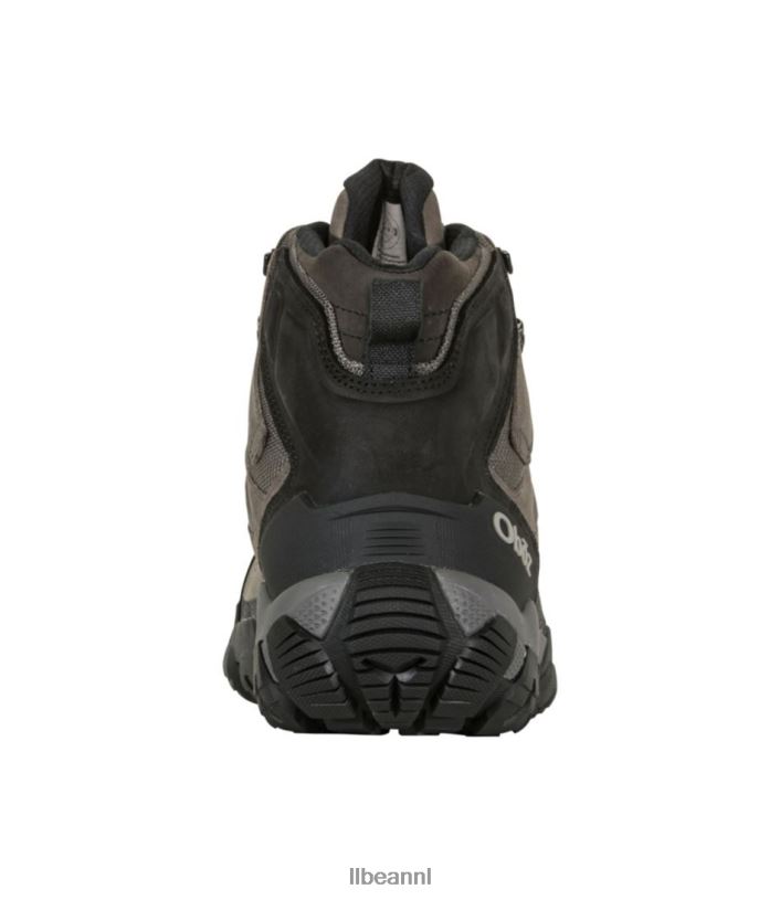 L.L.Bean Heren oboz zaagtand x b-dry wandelaars houtskool schoenen VT0641102