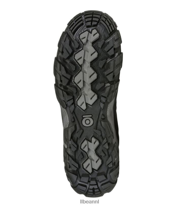 L.L.Bean Heren oboz zaagtand x b-dry wandelaars houtskool schoenen VT0641102