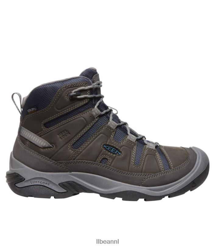 L.L.Bean Heren scherpe circadia waterdichte wandelschoenen staalgrijs/legioenblauw schoenen VT0641123