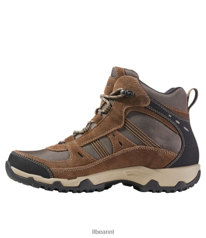 L.L.Bean Heren trailmodel 4 wandelschoenen asfalt/zwart bosgroen schoenen VT0643769