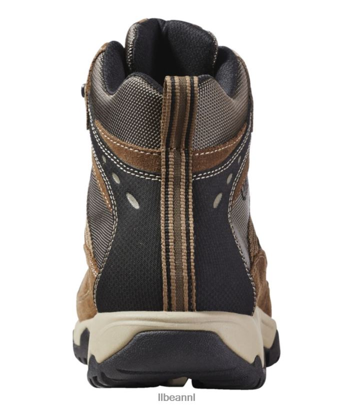 L.L.Bean Heren trailmodel 4 wandelschoenen asfalt/zwart bosgroen schoenen VT0643769