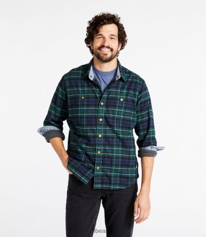 L.L.Bean Heren Beanflex all-season flanel maccallum kleding VT0645950