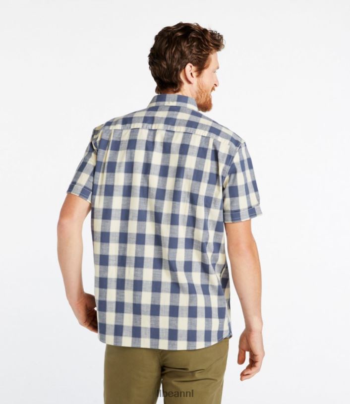 L.L.Bean Heren Comfort stretch chambray overhemd heldere zeeman kleding VT0646640