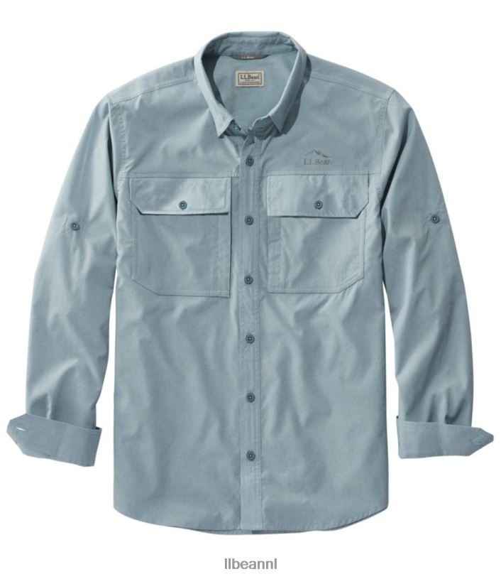 L.L.Bean Heren geen flyzone-shirt leisteen kleding VT0643202