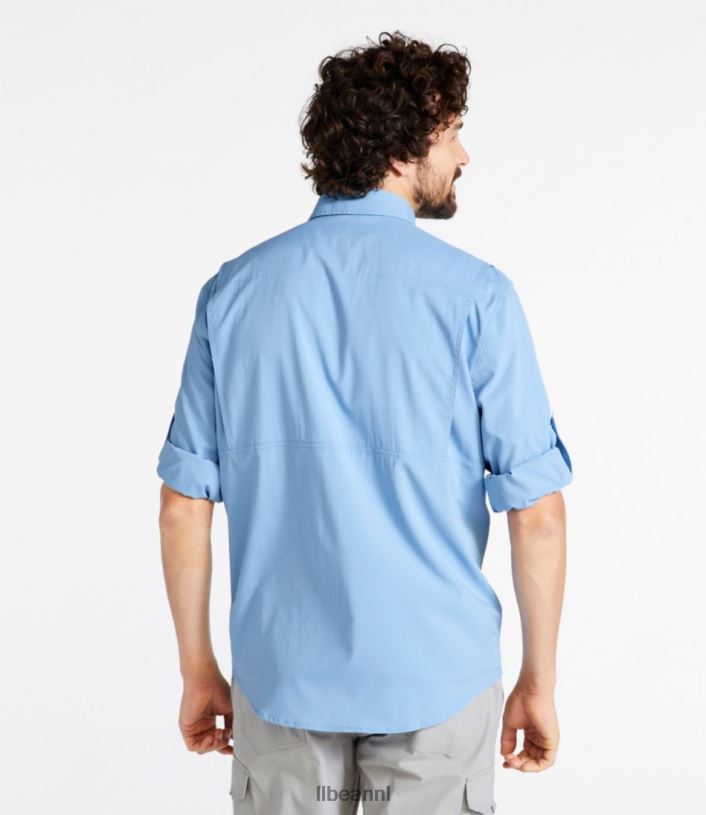 L.L.Bean Heren tropisch overhemd vervaagde jade kleding VT0644744