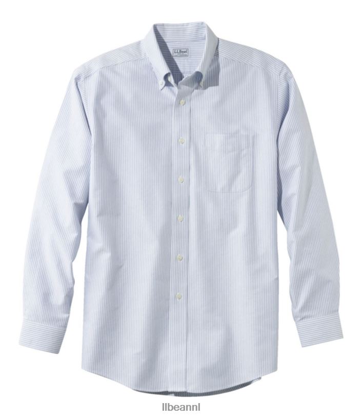 L.L.Bean Heren kreukvrij klassiek Oxford-overhemd antiek groen kleding VT0645023