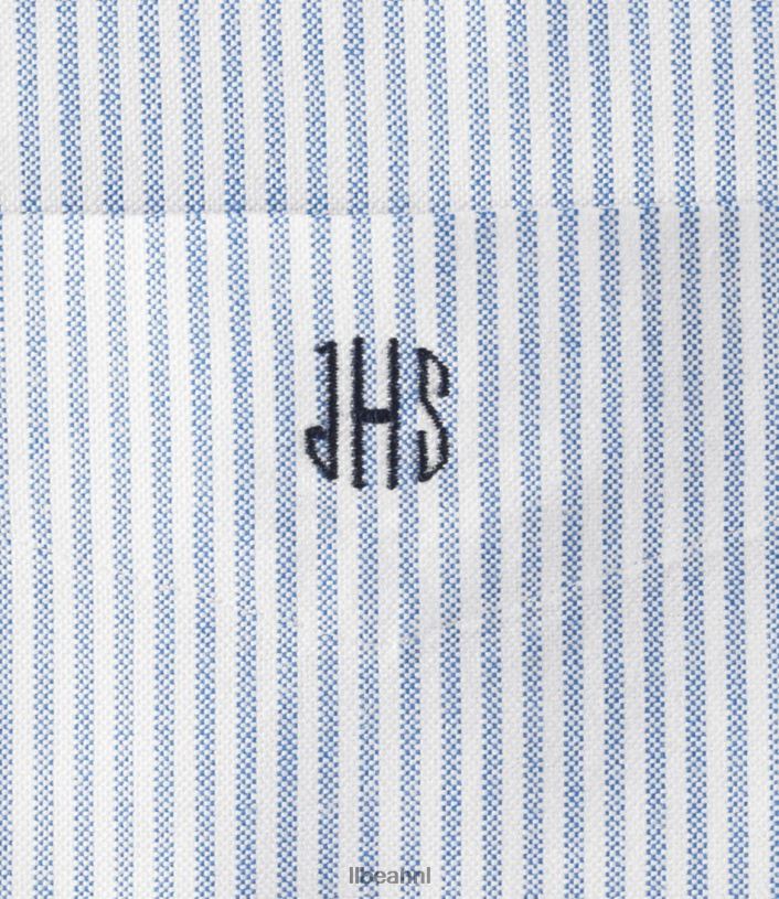 L.L.Bean Heren kreukvrij klassiek Oxford-overhemd arctisch blauw kleding VT0643511