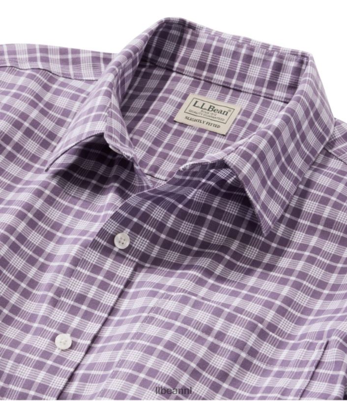 L.L.Bean Heren kreukvrij ultrazacht geborsteld katoenen overhemd zachte sparren kleding VT064295