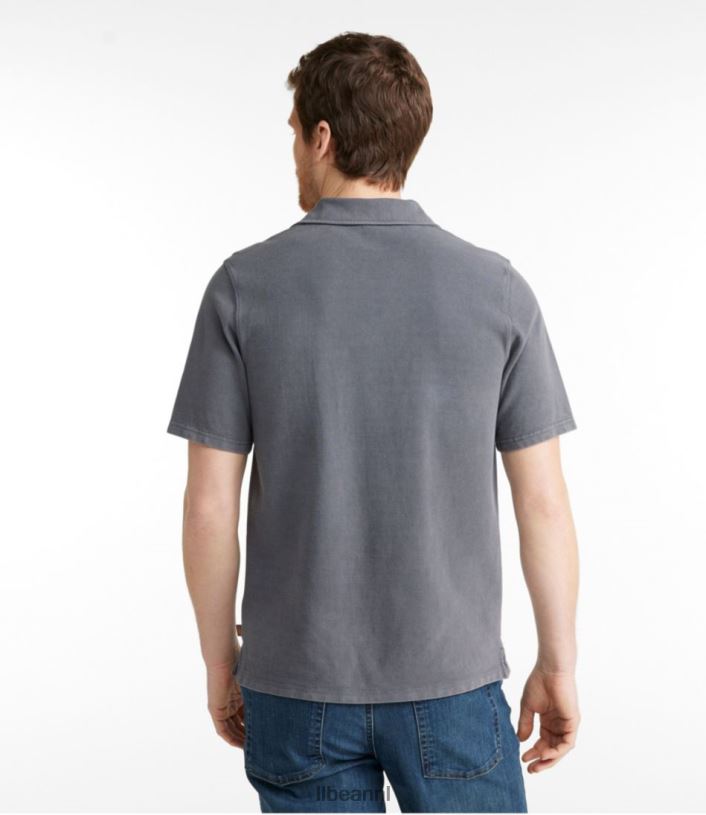 L.L.Bean Heren Beanbuilt piqué poloshirt gerst kleding VT0643130