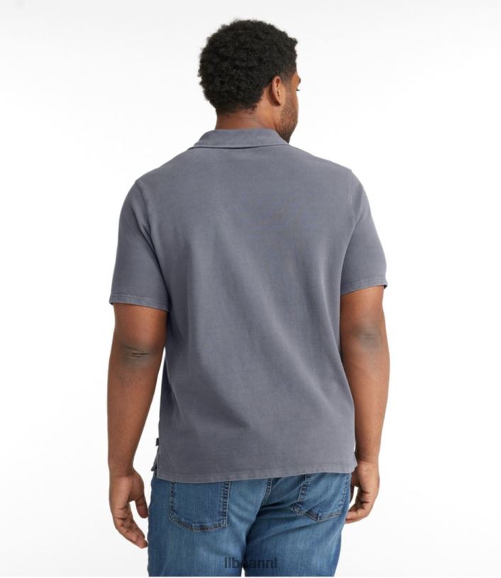 L.L.Bean Heren Beanbuilt piqué poloshirt gerst kleding VT0643130
