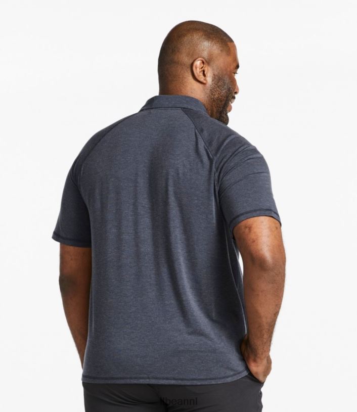 L.L.Bean Heren alledaagse sunsmart-polo rode wijn kleding VT0645776