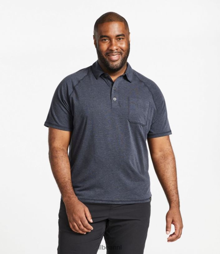 L.L.Bean Heren alledaagse sunsmart-polo zee groen kleding VT0646940