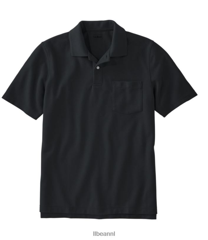 L.L.Bean x Double L Heren premium poloshirt zwart kleding VT0646910