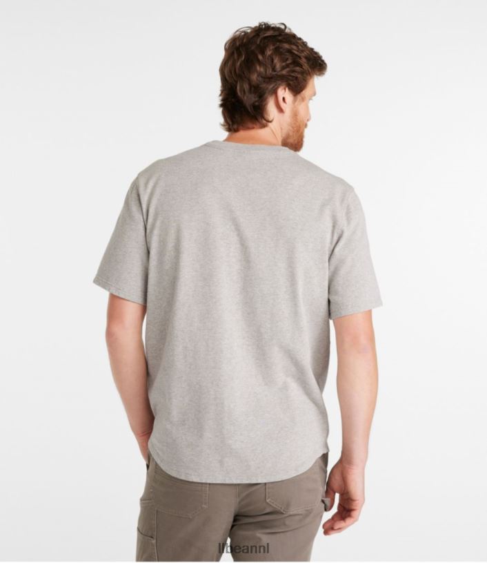 L.L.Bean Heren Beanbuilt katoenen T-shirts zachte sparren kleding VT064271