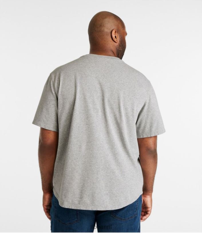 L.L.Bean Heren Beanbuilt katoenen T-shirts zachte sparren kleding VT064271