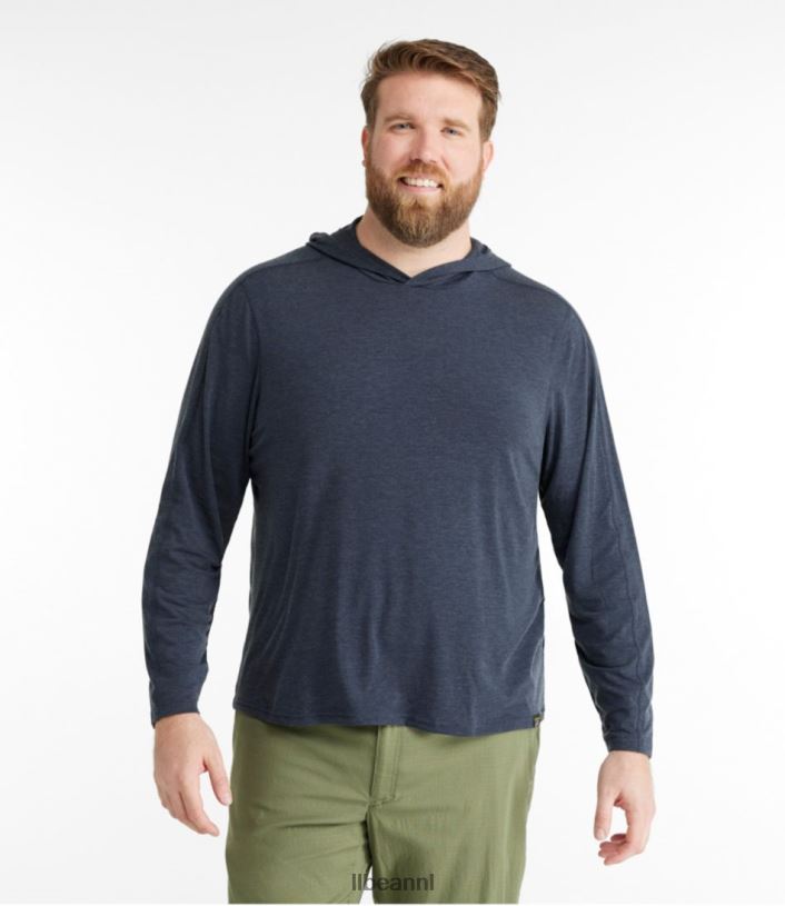 L.L.Bean Heren alledaags sunsmart-T-shirt zee groen kleding VT0645830