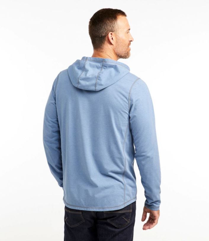 L.L.Bean Heren hoodie met insectenschild kelp groen kleding VT064289