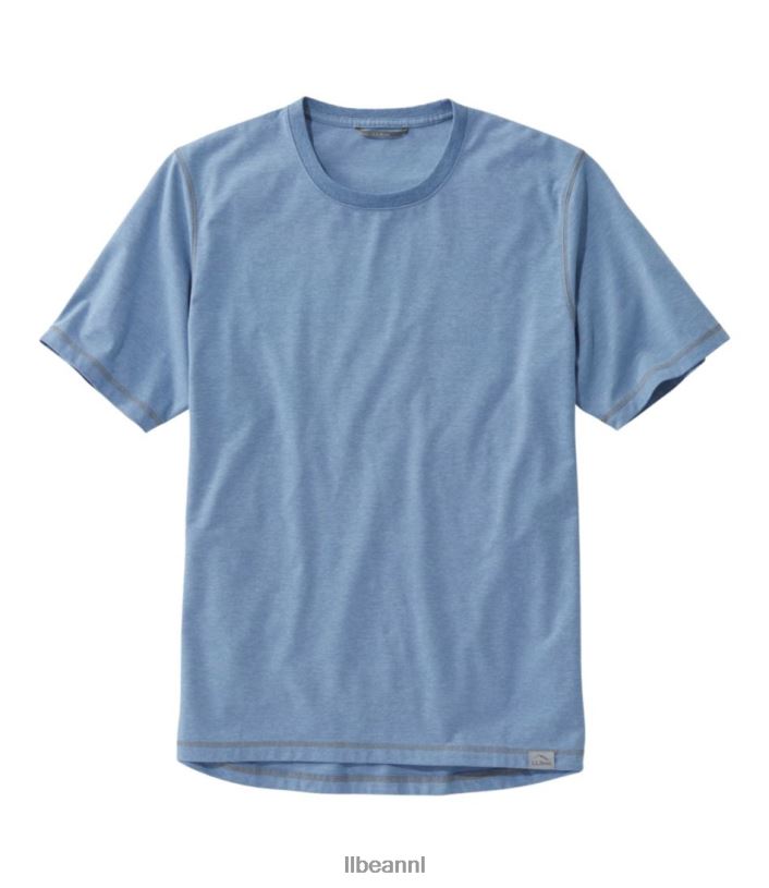 L.L.Bean Heren insectenschild veld-T-shirt Baltisch blauw kleding VT0643223