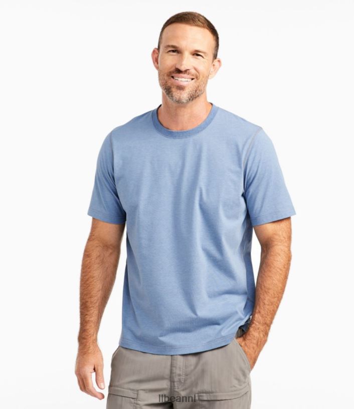 L.L.Bean Heren insectenschild veld-T-shirt donker barnsteen kleding VT0644819