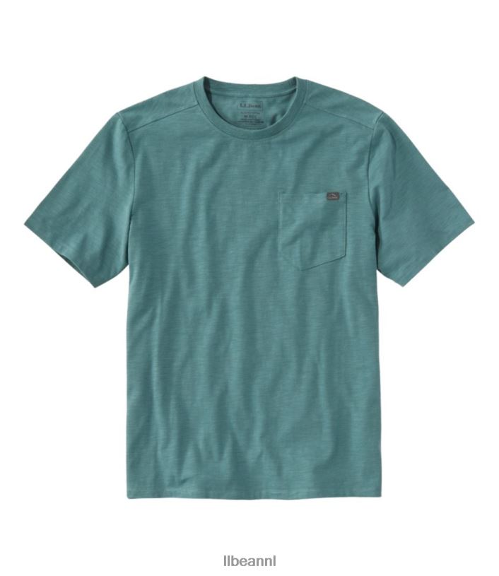 L.L.Bean Heren ontdekkingsreiziger slub T-shirt zachte sparren kleding VT064334