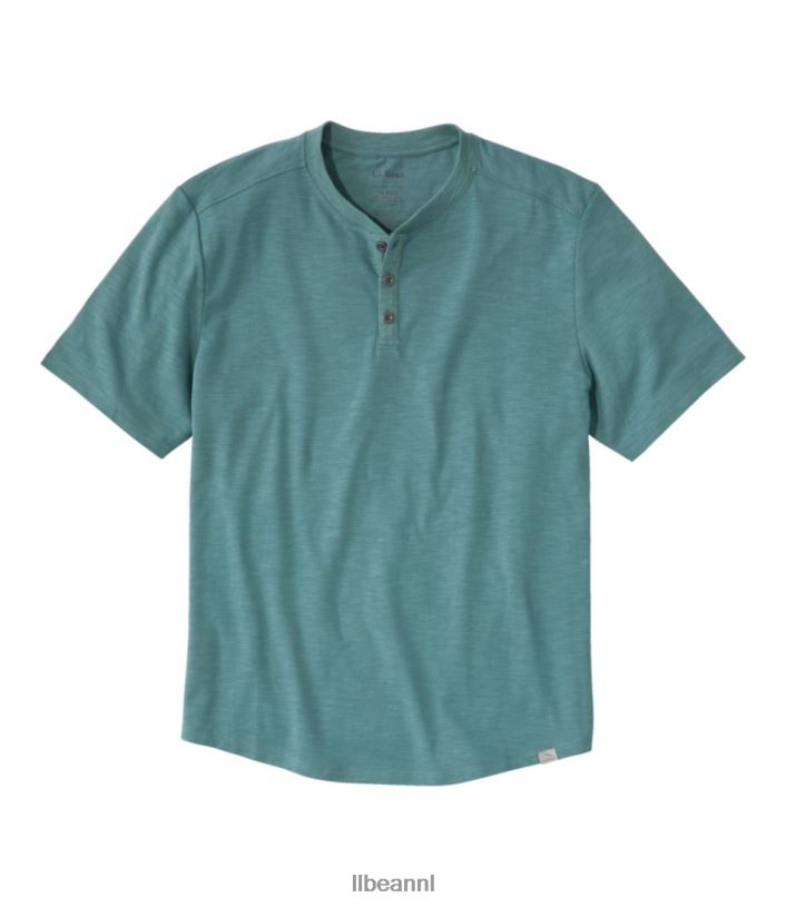 L.L.Bean Heren ontdekkingsreiziger slub T-shirt zachte sparren kleding VT064355
