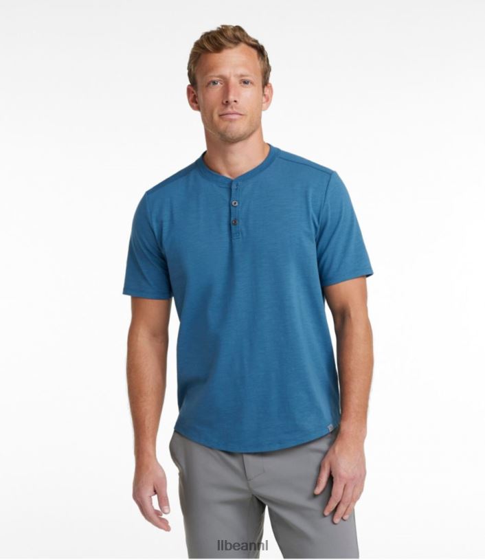 L.L.Bean Heren ontdekkingsreiziger slub T-shirt zachte sparren kleding VT064355