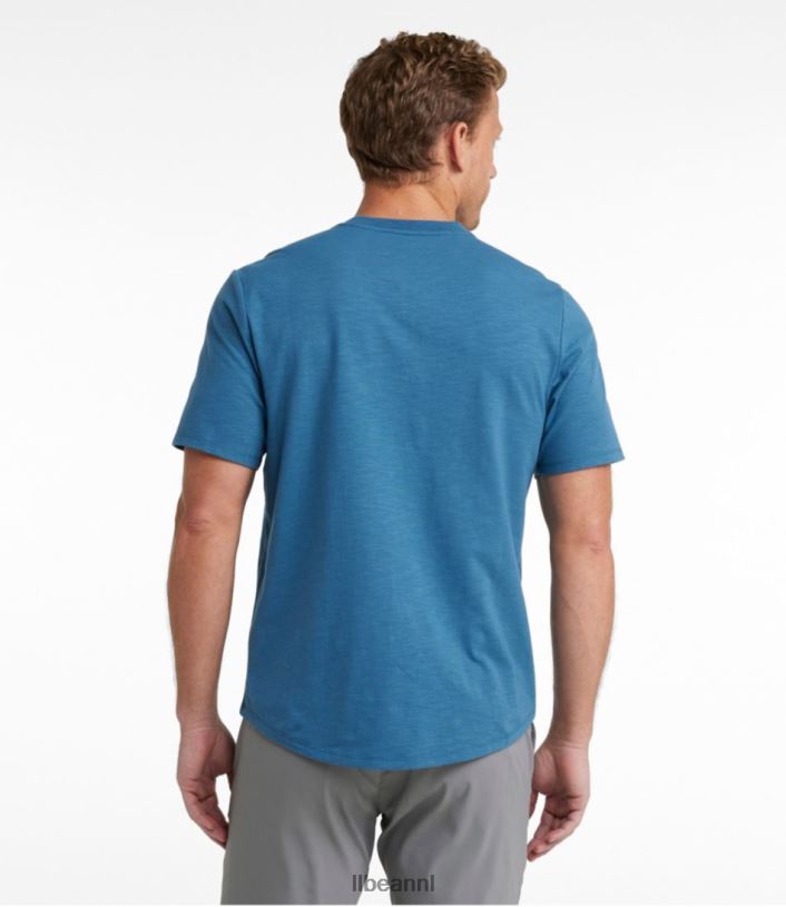 L.L.Bean Heren ontdekkingsreiziger slub T-shirt zachte sparren kleding VT064355