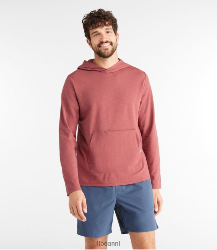 L.L.Bean Heren ontdekkingsreiziger slub T-shirt zachte sparren kleding VT064508