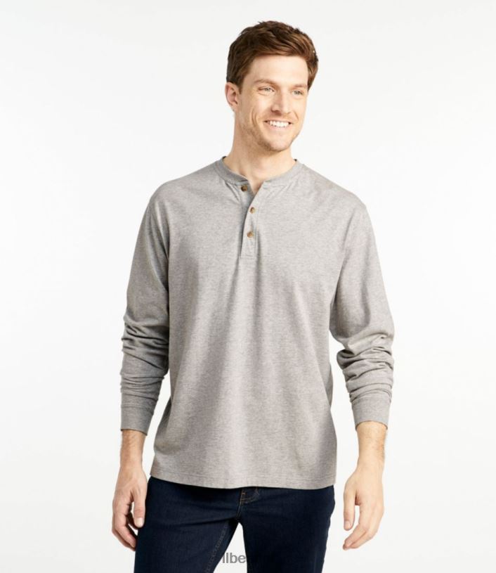 L.L.Bean Heren zorgeloos krimpvrij T-shirt zeewater kleding VT0644651
