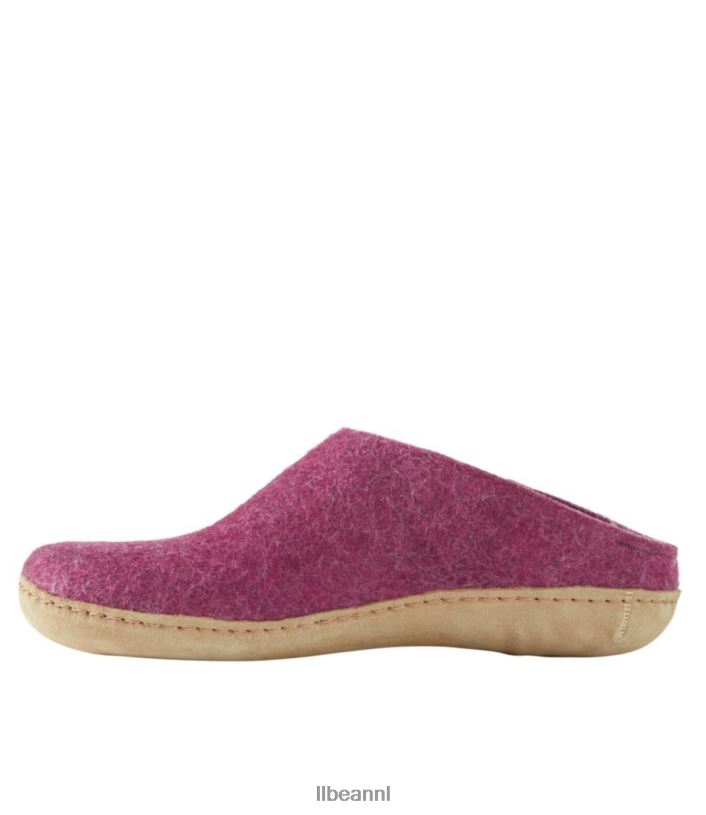 L.L.Bean Heren Glerups wollen pantoffels denim schoenen VT0646109