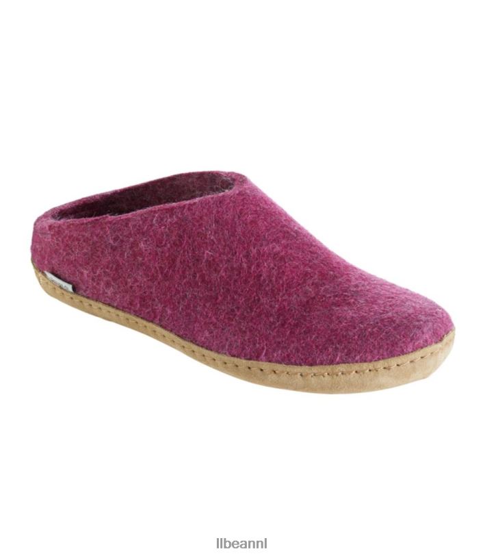 L.L.Bean Heren Glerups wollen pantoffels denim schoenen VT0646109