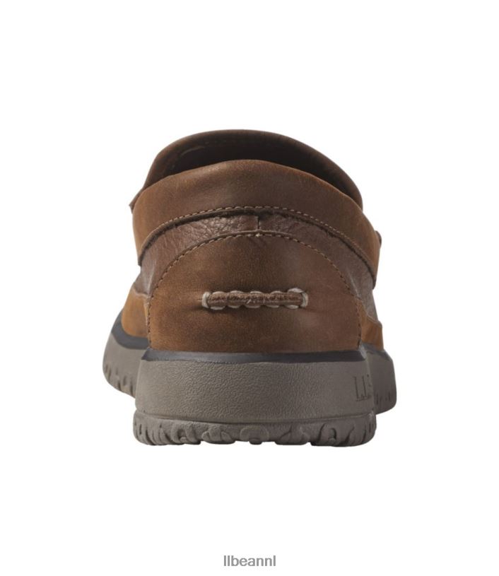 L.L.Bean Heren de hele week pantoffelmocs zwart schoenen VT0643724