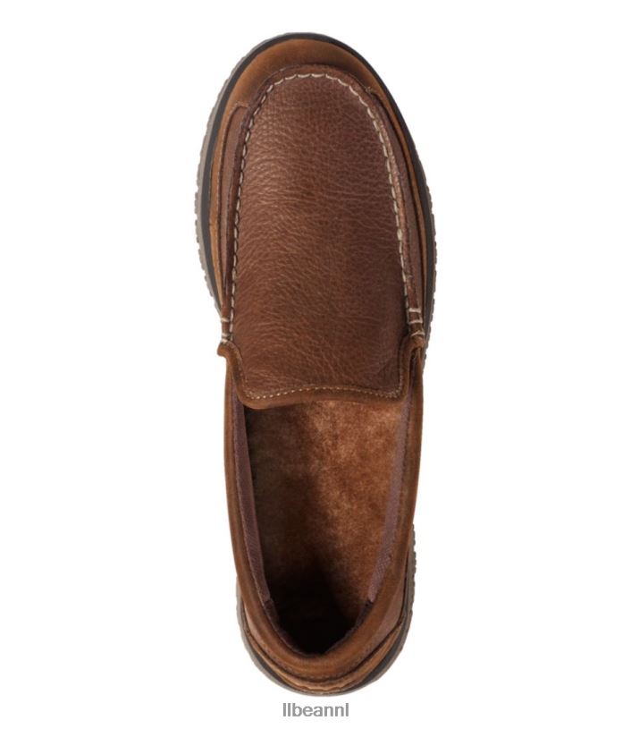 L.L.Bean Heren de hele week pantoffelmocs zwart schoenen VT0643724