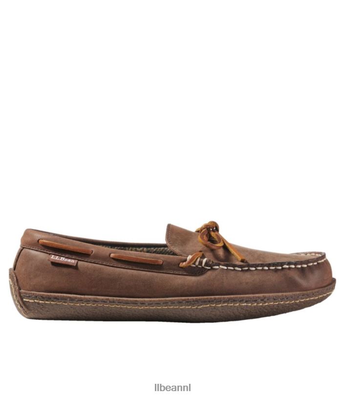 L.L.Bean Heren handgenaaide pantoffels eikel schoenen VT0645149