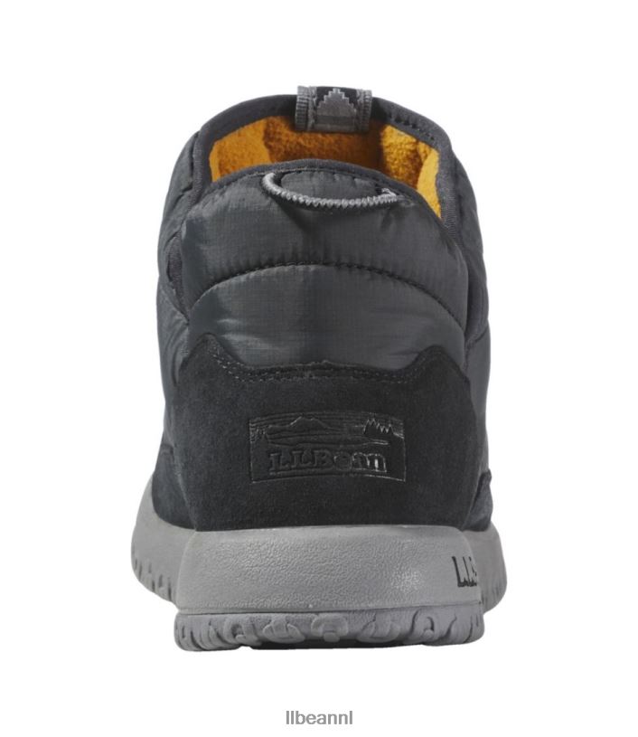 L.L.Bean Heren klassieke gewatteerde enkellaarzen in de bergen zwart/ijzer schoenen VT0643754
