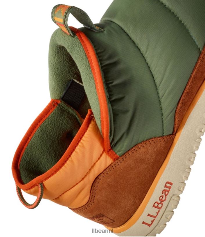 L.L.Bean Heren klassieke gewatteerde enkellaarzen in de bergen zwart/ijzer schoenen VT0643754