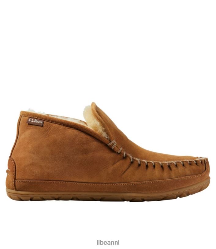 L.L.Bean Heren slechte goede pantoffels bruin schoenen VT064988